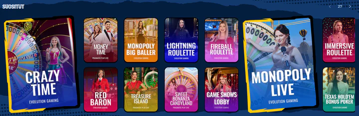 snokker casino suosittuja pelejä